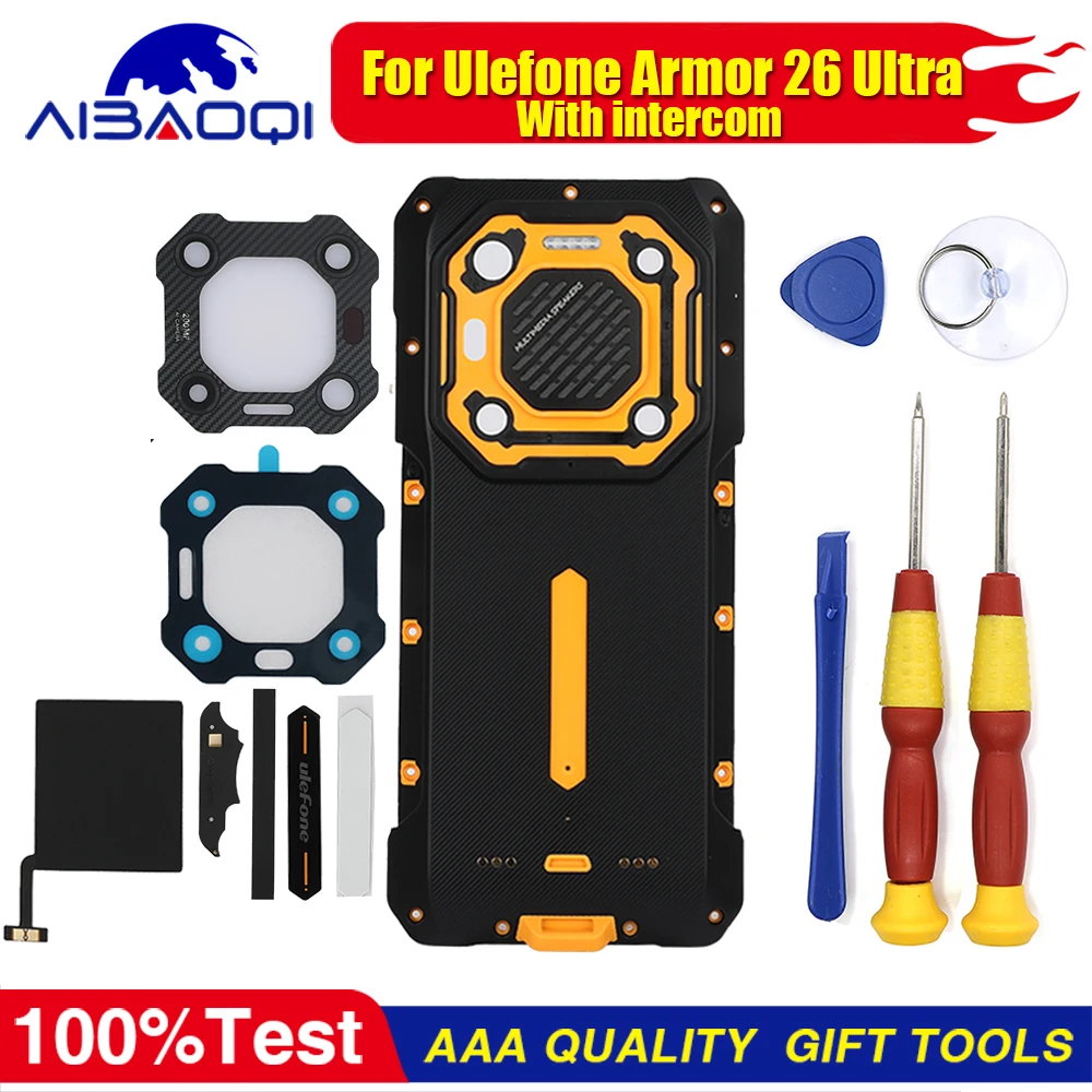 Ultra Protective Battery Cover Replacement for Ulefone Armor - Includes Free Repair Tools