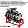 Screw style Pipe Fusion Welder Tool 63-200mm PE PPR PB PVDF HDPE Butt Fusion Welding Machine Piping Hot Melt Engine 4