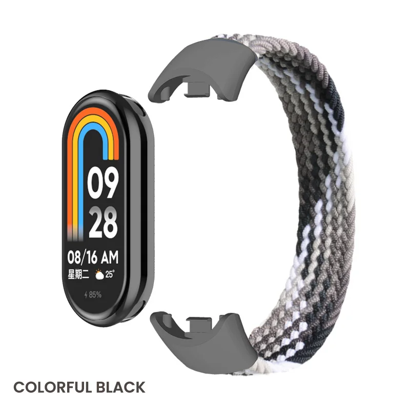 Braided Solo Loop Elastic Nylon Watchband - Premium Replacement Strap Bracelet