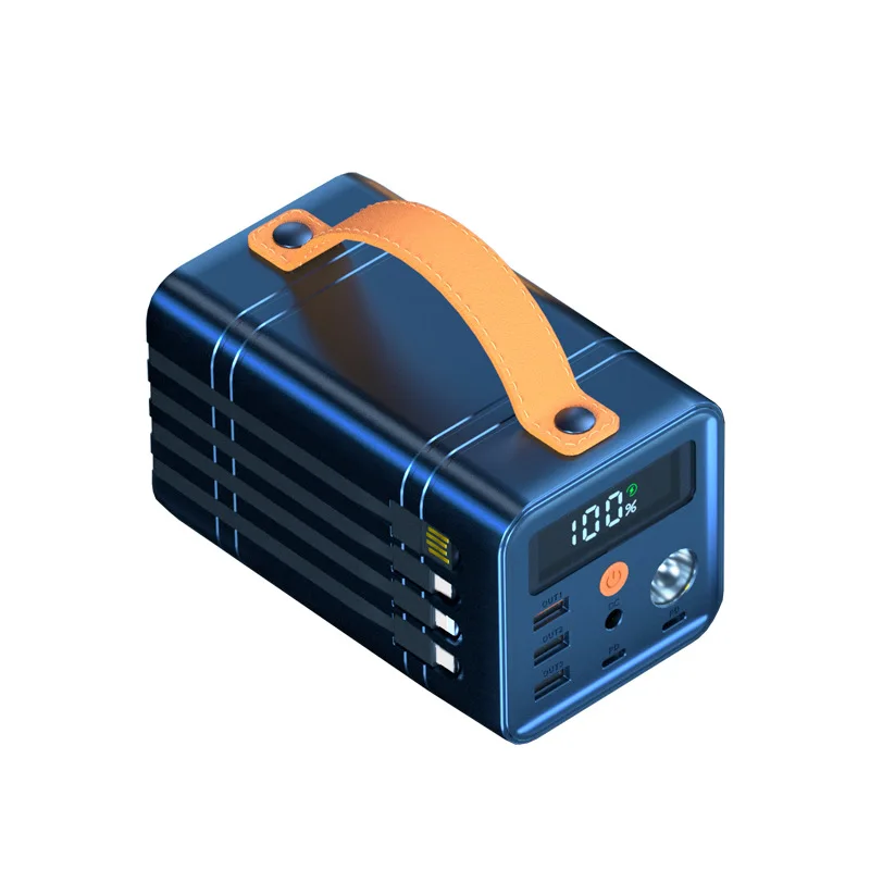 

60000mAh Large-capacity Charging Treasure 100W High-power Energy Storage Power Supply Nightoutdoor Energy Storage Mobile Power