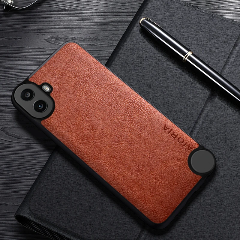 جراب جلد CMF لهاتف 1 ، غطاء عمل ، تصميم بسيط ، فاخ...