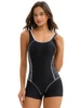 2025 New Plus Size Sports Swimwear Women One Piece Swimsuit Female Professional Swimming Suit For Women Bathing Suit Beachwear