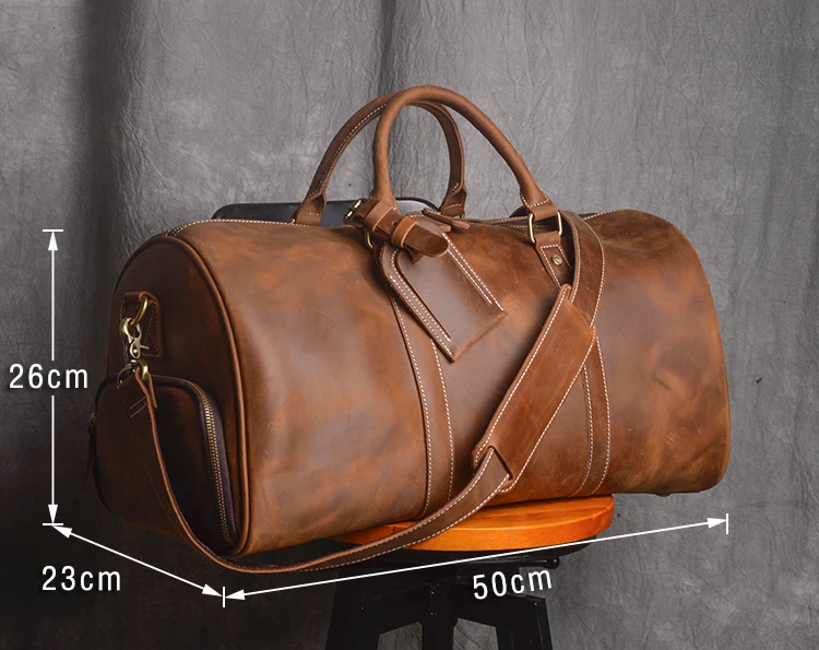 Unisex Beautiful Leather Travel Bag