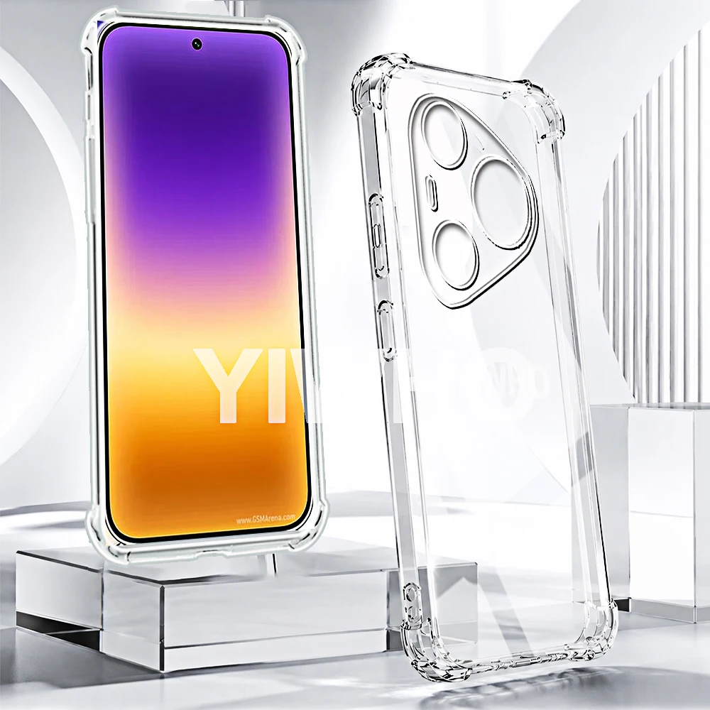 Transparent TPU Shockproof Back Cover – Clear Protective Case, Multiple Quantities Available