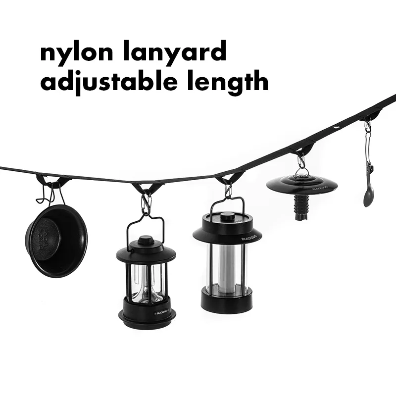

Blackdog Outdoor Camping Rope Climbing Hiking Survival Equipment Tent Accessories Tent Hanging Rope Outdoor Lanyard Hanger