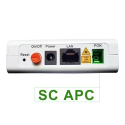 Free Shipping Second-hand F601 GPON SC APC Terminal ONT Optical Terminal 1GE Port same function as ONU version 6.0