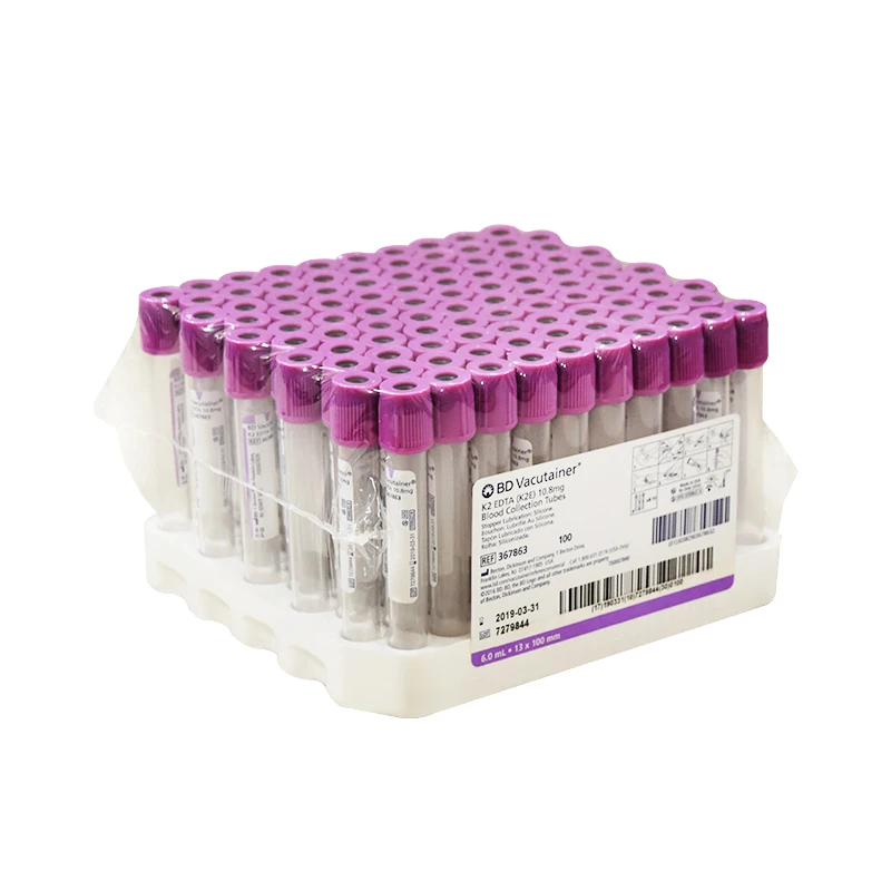 American Bd Blood Collection Tube Purple Skull Edta Tube 367863 Blood Routine Sangue Anticagulazione