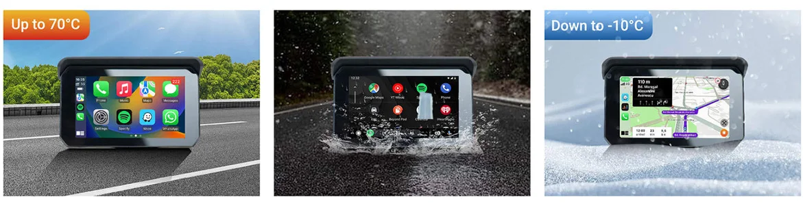 Ottocast バイクスクリーン CarPlay Lite C5 SE