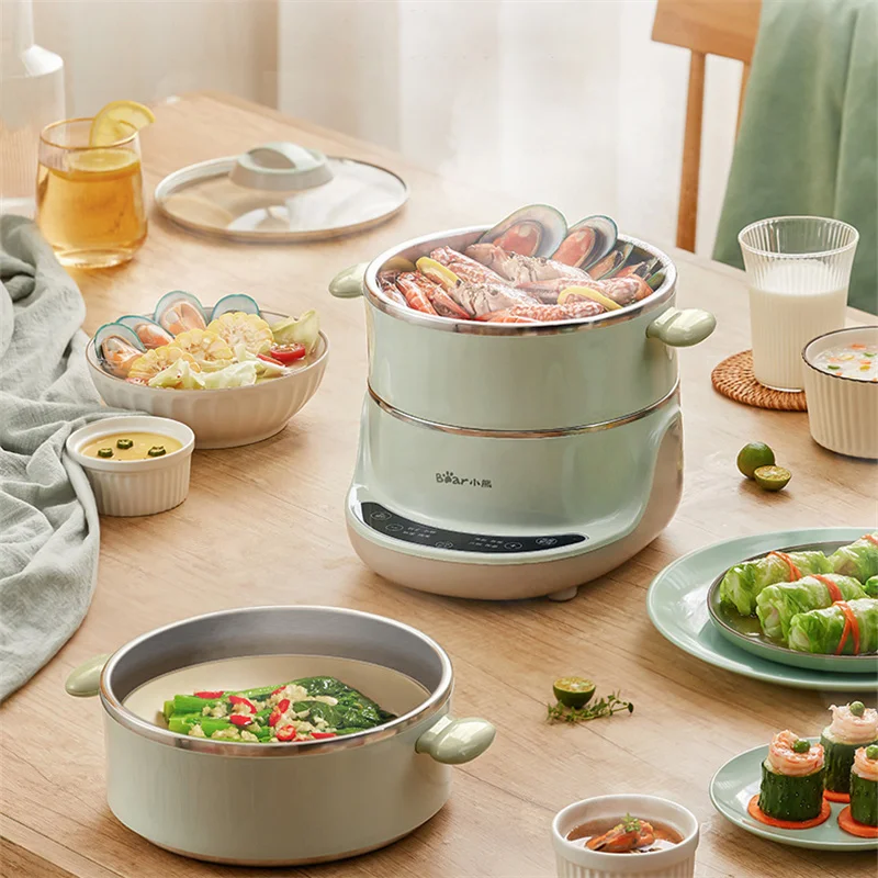 Household Smart Electric Steamer Multilayer Steamer Steam Fish Seafood Breakfast Machine Pot Kitchen Cooking Appliances