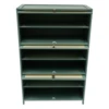 7 Layers Bamboo Shoe Storage Organizer Shoes Holder Dust-proof Entrance Bedroom Storage Cabinet Home Furniture 70*32*106cm Green 4