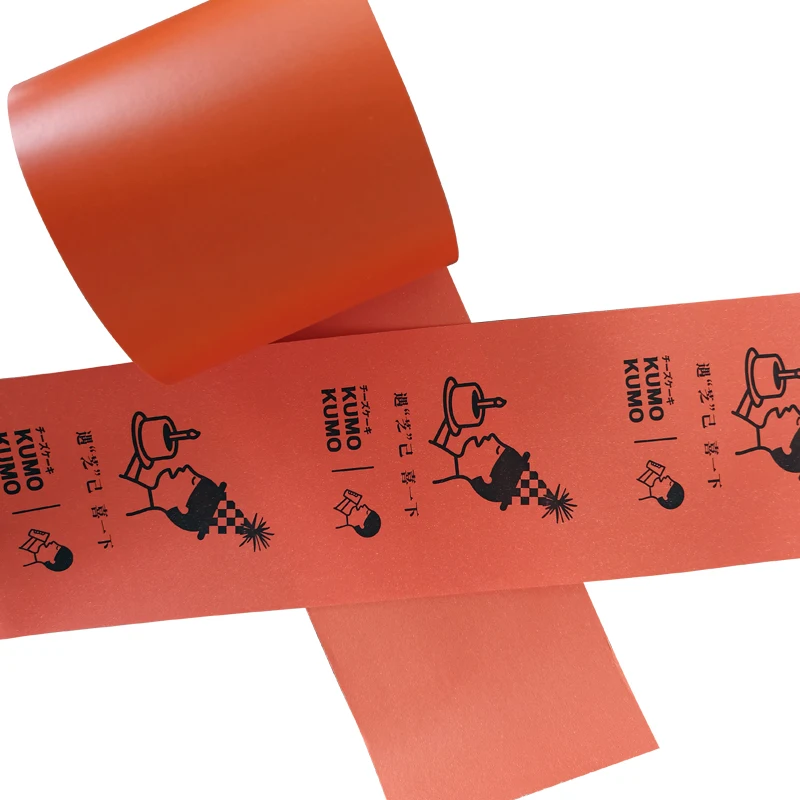 colorful thermal paper 80mm x 80mm coreless mini printing paper roll for mini printer