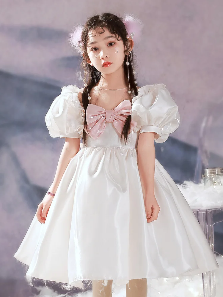 

luxury girl children's party dress Child girl wedding dress Girl's princess dress kids clothes girls evening dresses for young