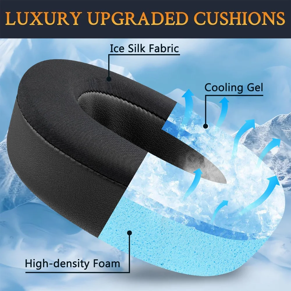 Earphone pads For SteelSeries Arctis Nova Pro Wireless replacement Earpads headphones Earmuffs Soft cloth Memory Covers Sponge