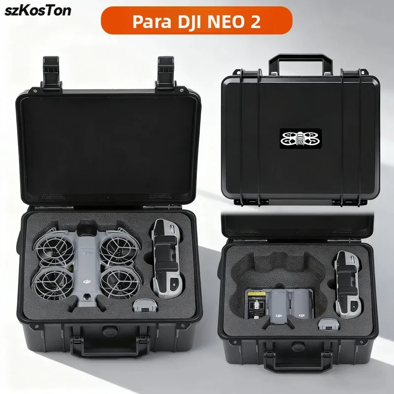 Protector De Batería Con Alerón Trasero Para DJI Neo – Chasis Ligero De 5g Que Aumenta La Altura 5 Mm