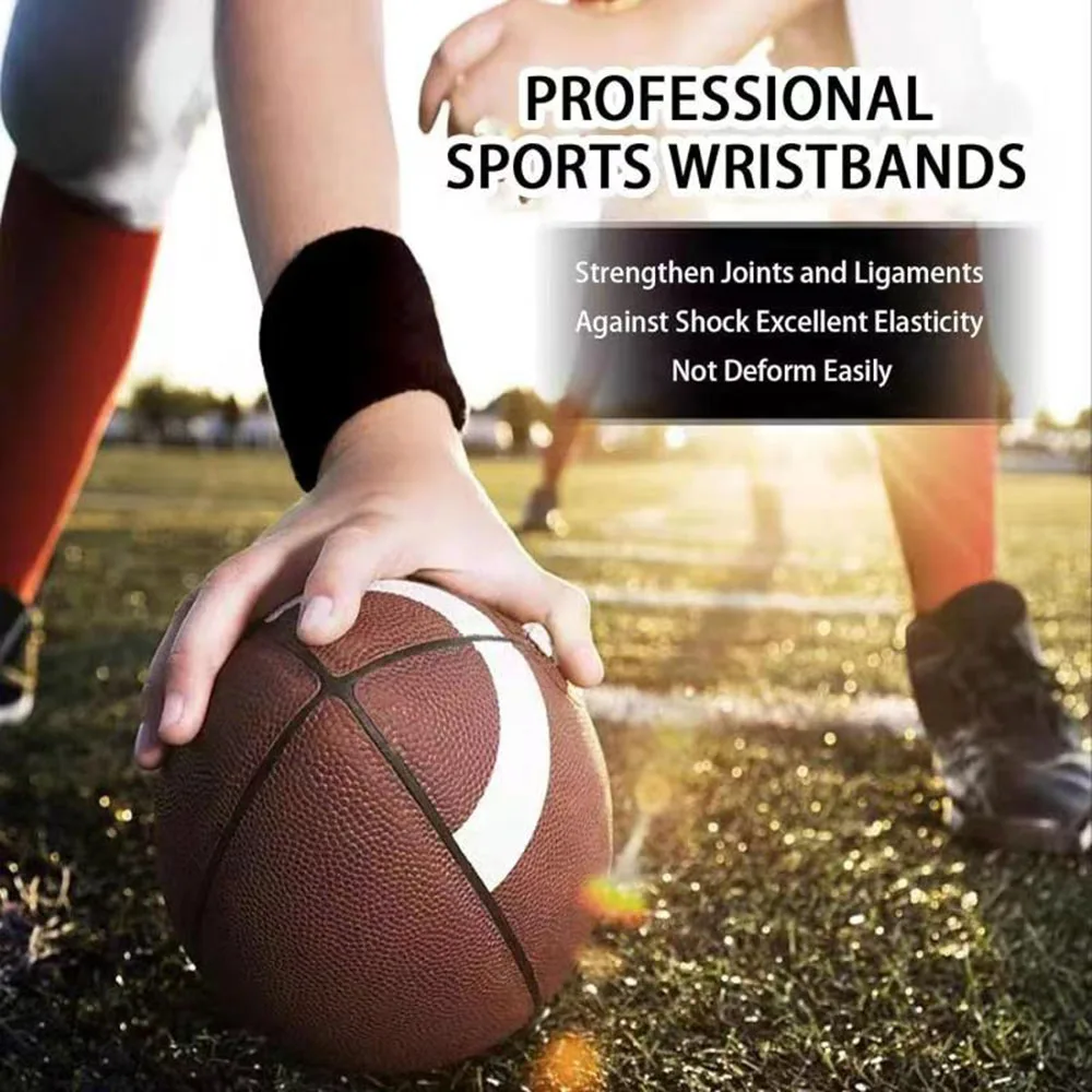 Wristbands for Men and Women, Breathable Tennis Wristbands Sweat-Absorbent Multi-Purpose for Basketball, Running, Gym