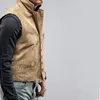 Men's Suit Lapel Single -breasted Steam Punk Suede Solid Sleeveless Jacket Retro Denim Western Handsome Fashion Casual Vest 2023 4