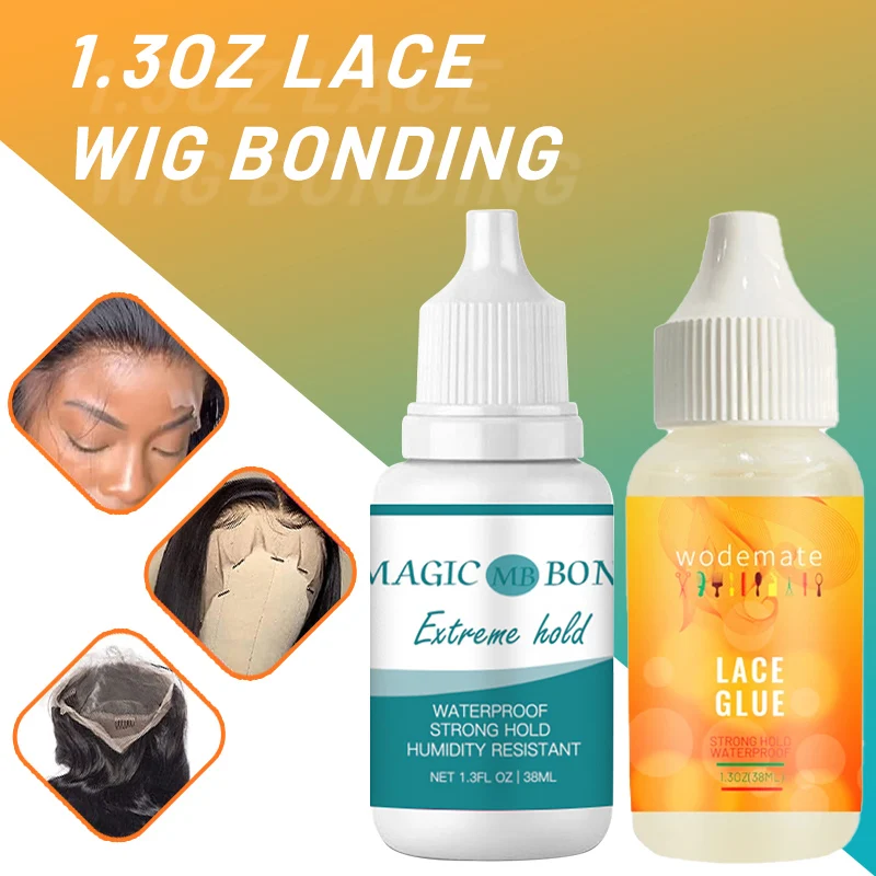 Lace Wig Glue Waterproof Hair Adhesive Glue Strong Hold Wig Adhesive