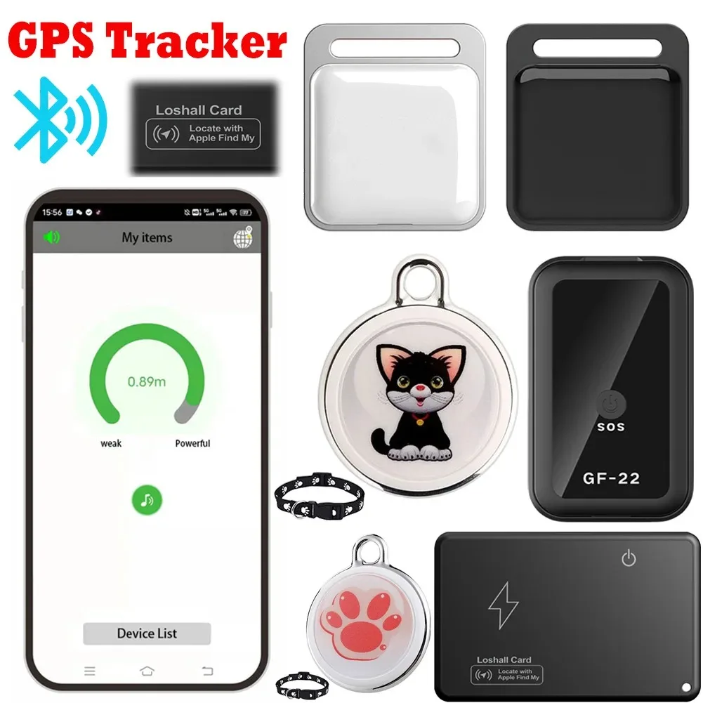 Tracker GPS Wireless Mini Anti-lost Alarm Key Bag Wallet Finder APP GPS Record Smart Tag Bluetooth-compatible for iPhone/Android gps tracker,gps locator,anti lost tracker