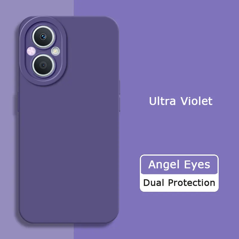 Angel Eyes Square Liquid Cartoon Soft Silicone Phone Case