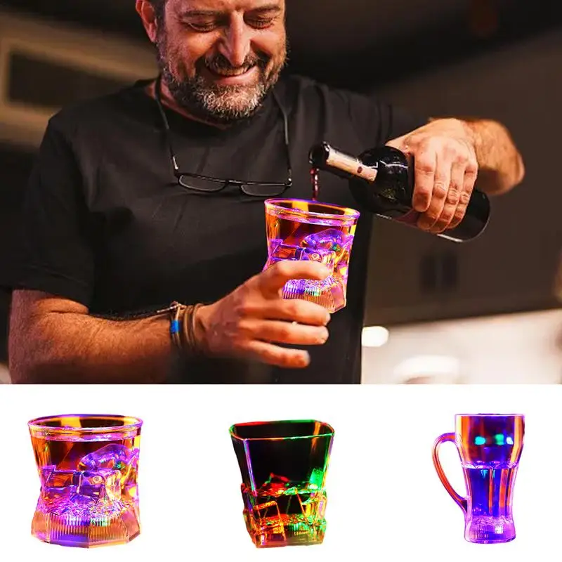 

Light Up Cups Glow In The Dark Cups With Multiple Colors Party Drinking Flashing Cups gift For New Year Valintine Day Birthday