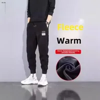 VersatileCasual Men's Loose-Fit Straight-Leg Pants 2024 Trendy Bunded Feet Pants Hong Kong Style Trendy Men's Pants