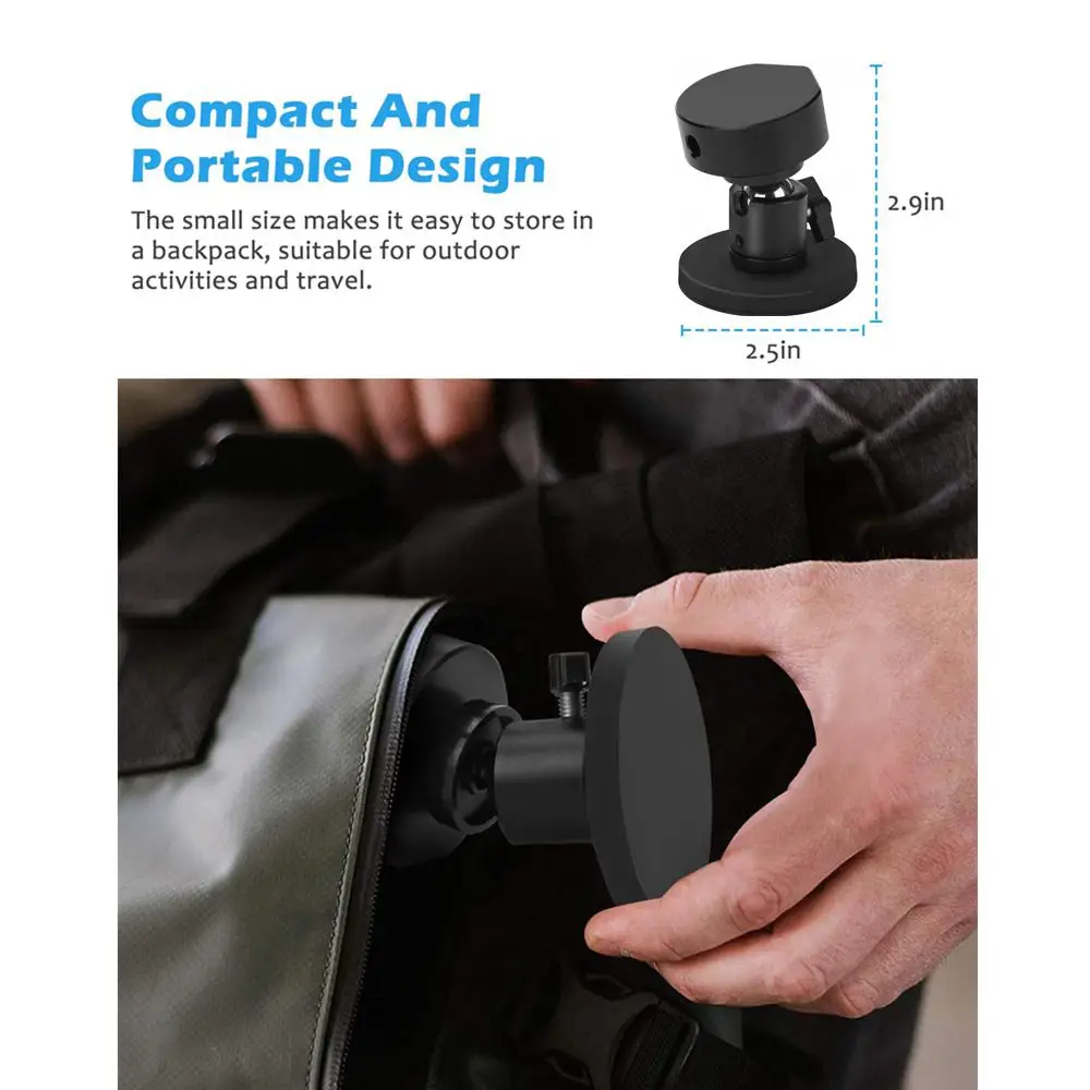 Starlink mount bracket For Starlink Mini Adjustable Angle Suction Cup Mount Temporary Roof Car Smooth Surface Mount for Starlink Mini Accessory