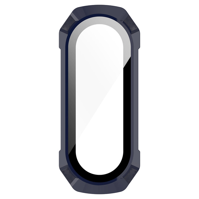 IN 1 Tempered Film Glass Case for Miband 4 5 6 NFC Screen Protector For Xiaomi Mi Band 6 5 4 Hard PC Bumper Protective Cover