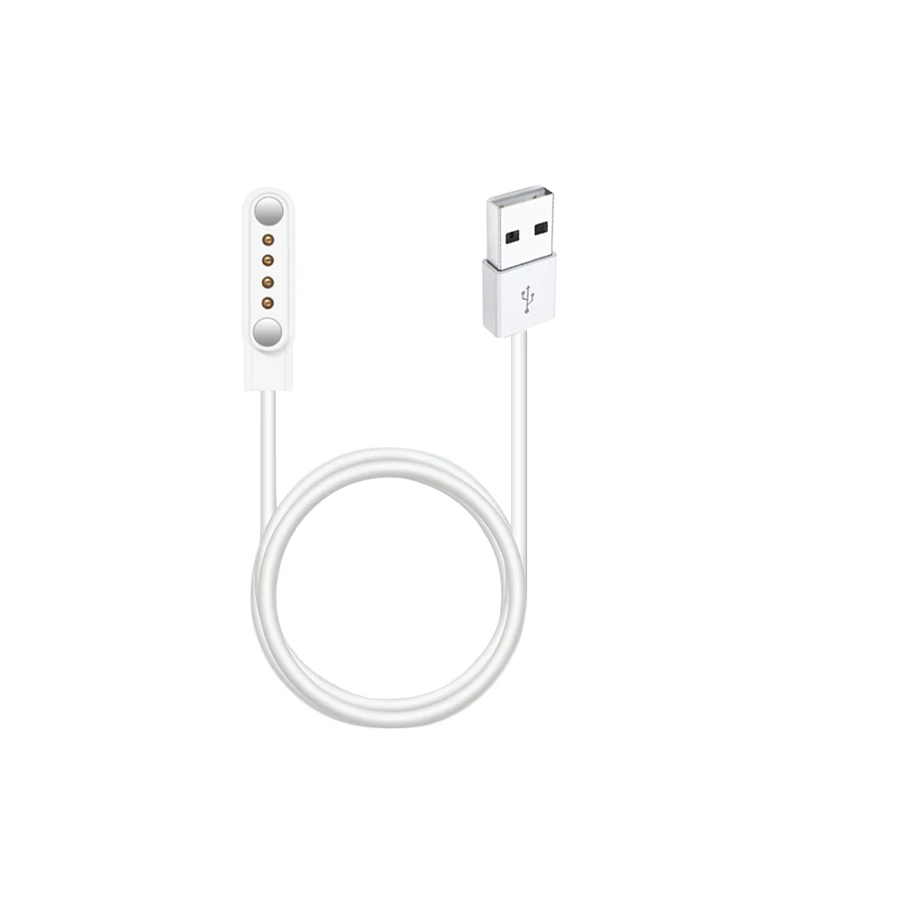 USB Male to Pin Pogo Power Charger Cable Magnetic Charger