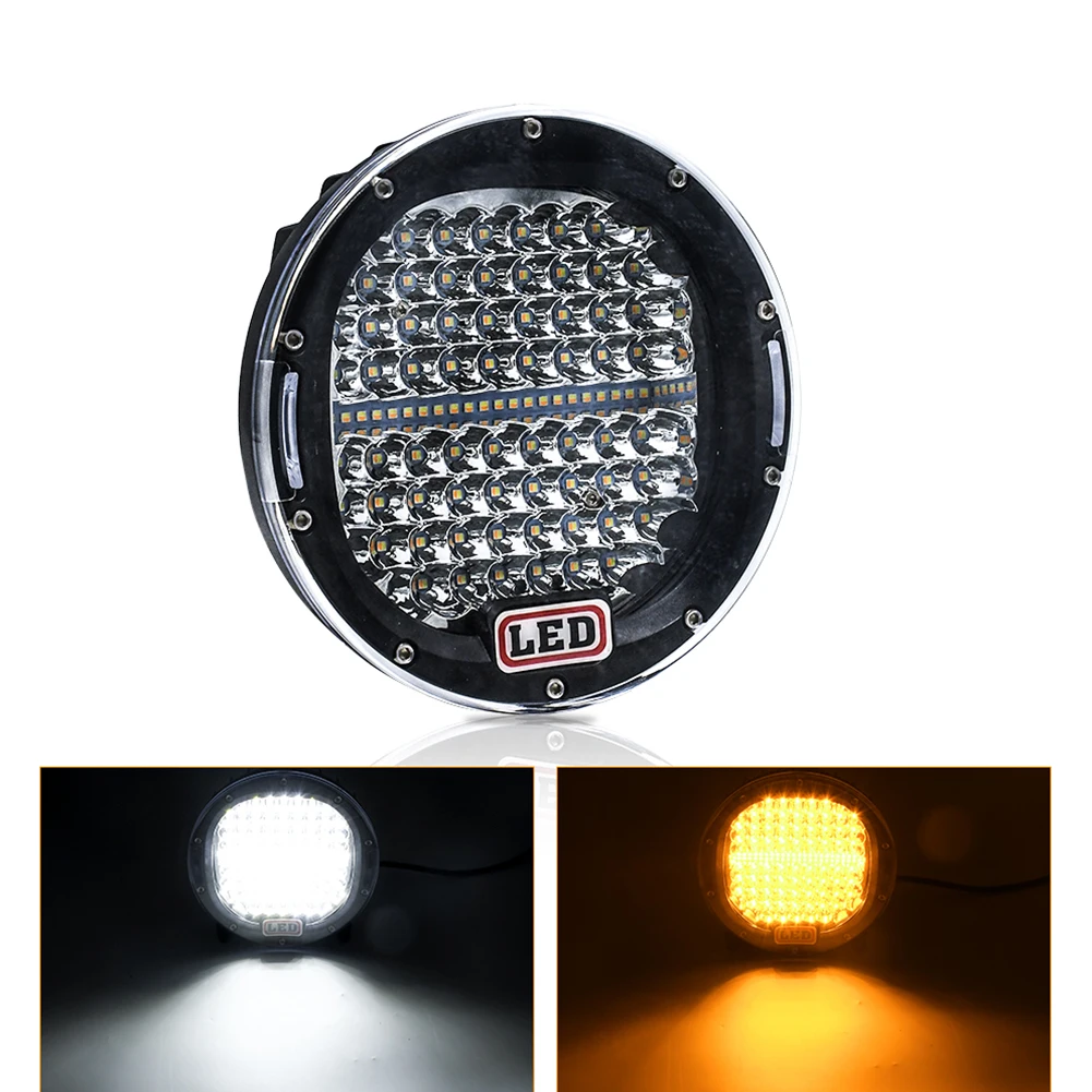 

Brand New Headlight Part Truck 30000LM 7\\'\\' 9-30V DC Accessories Driving Fog Lamp For Jeep LED Work Light Spot
