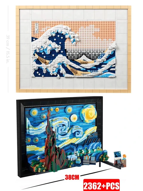 Avis] Set Lego Art 31208 - La grande vague - Hokusai