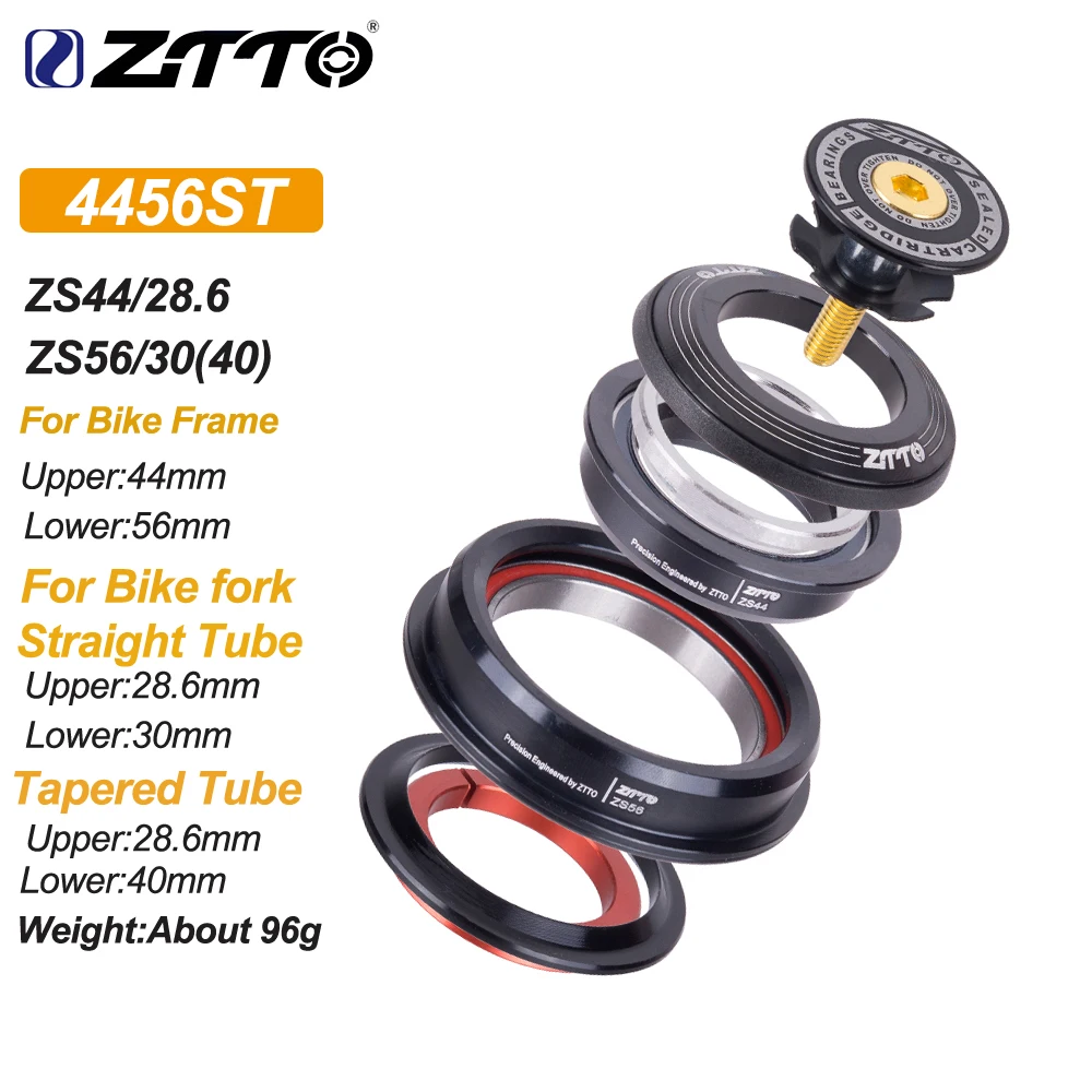 ZTTO MTB Road Bike Internal Threadless Headset SEMI