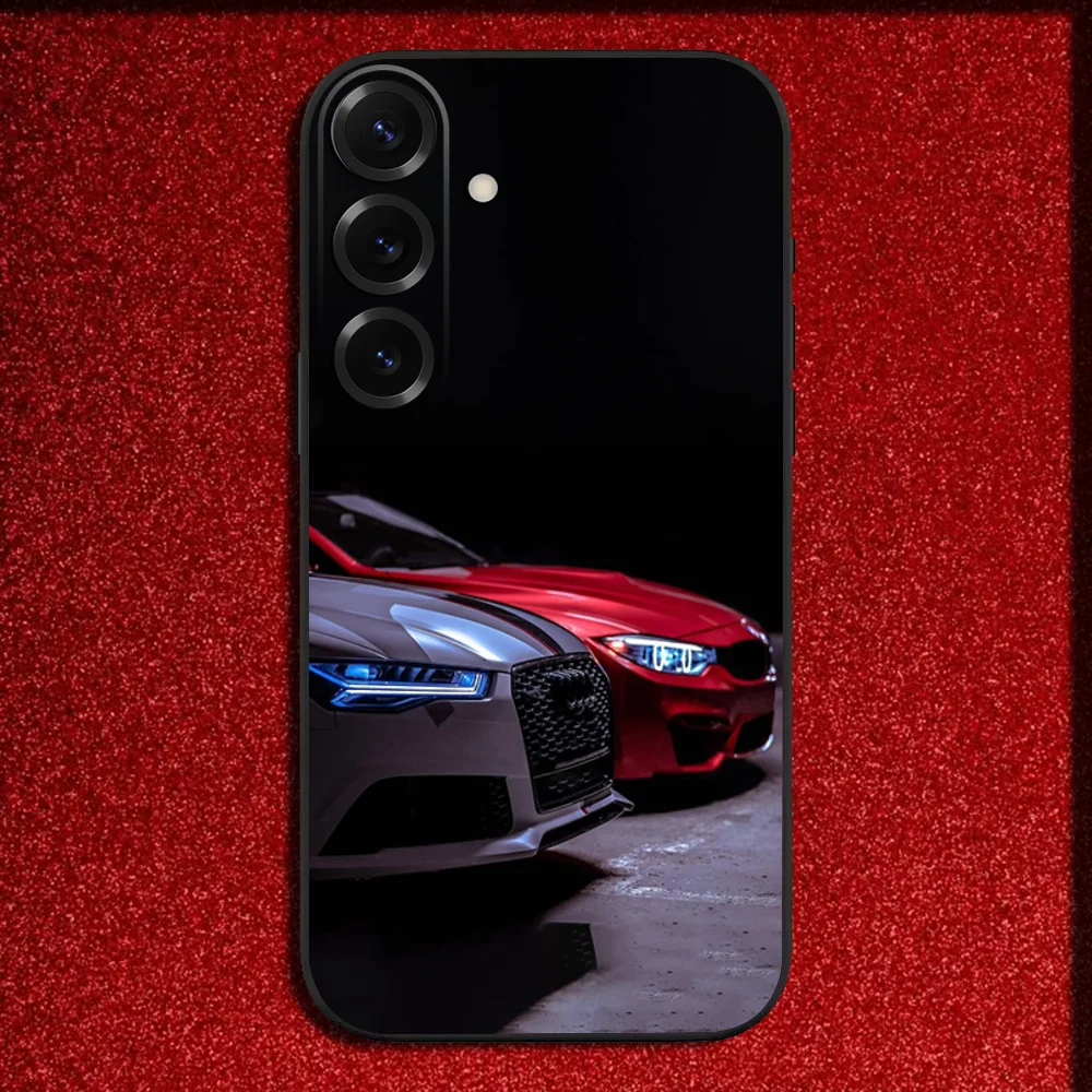 Sporty Black Car Phone Case - Premium Design