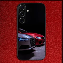 Sporty Black Car Phone Case - Premium Design - Samsung S21Ultra (Z1)