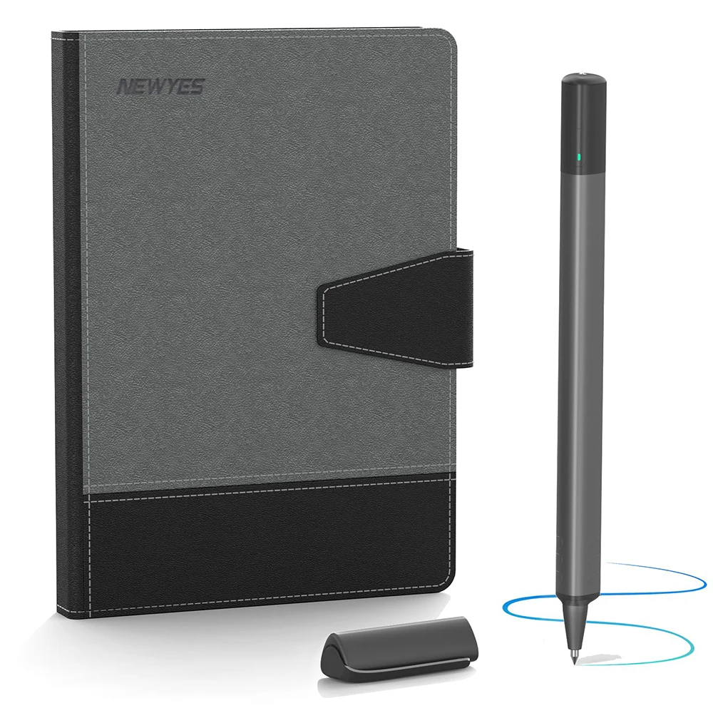 NEWYES SyncPen 4세트 스마트 펜, 디지털 노트, 지울 수 있는 젤 펜, 싱크 펜, 디지털 펜, 블루투스 무선 OCR, 비즈니스 M용