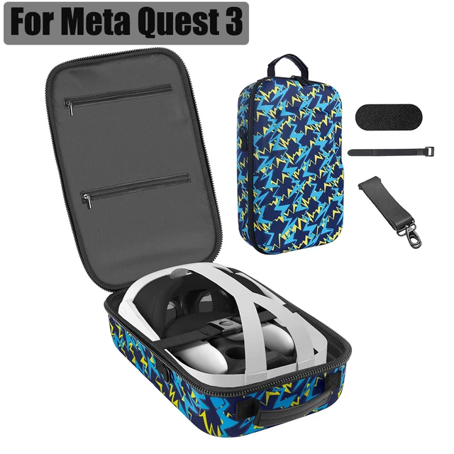 Bolsa de almacenamiento EVA para Meta Quest 3, caja portátil