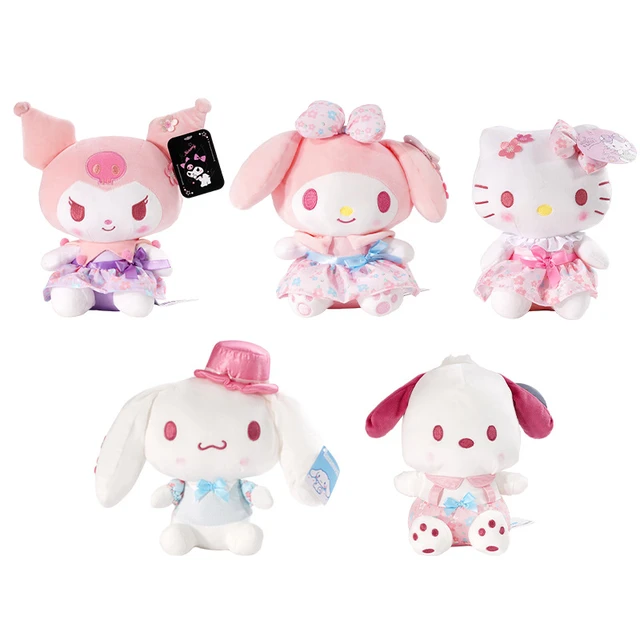 Novo Kawaii Anime Cartoon Bonito 20Cm Kuromi de Pelúcia Boneca