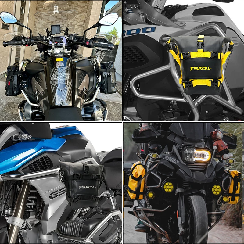 Crash Bar Per Tenere 700 XTZ700 2019 - Borsa Paraurti Impermeabile In Nylon Crash Bar Per Tenere 700 XTZ700 2019 - Borsa Paraurti Impermeabile In Nylon