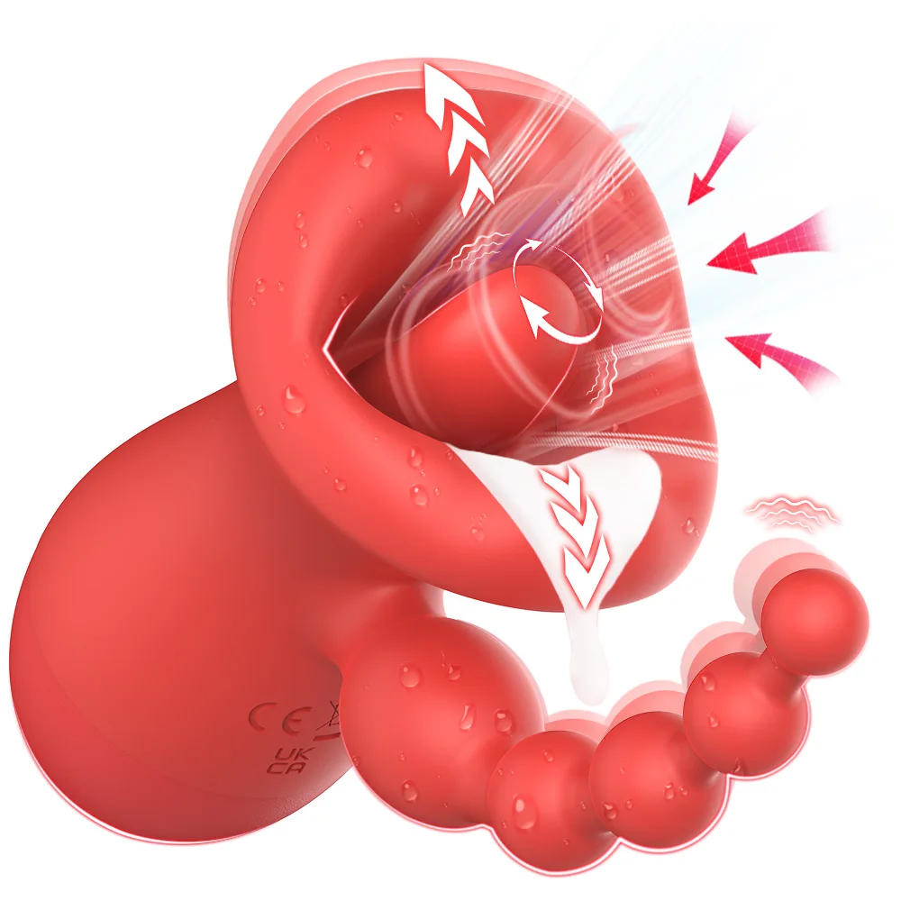 Sex Toys Sucking Vibrator for Women Tongue Licking Clitoris Sucker Female Powerful Clitoral G Spot Nipple Stimulator Adult Goods