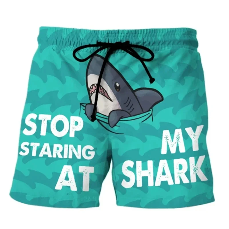 Funny Fruit Banana Design Graphic Beach Shorts Hip Hop Cock Animal 3D Printed Short Pants Vacation Surfing Men Swimming Trunks 3