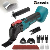 170W Electric Cordless Oscillator, Home Pruning Saw Multi-function Trimmer/Shovel/Cutting Saw Tools For 18V/21V Makita Battery 1