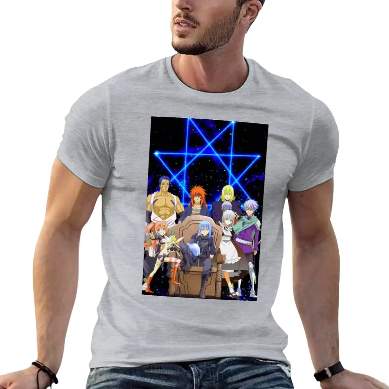 

That Time I Got Reincarnated as a Slime T-Shirt quick drying for a boy mens graphic t-shirts hip hop