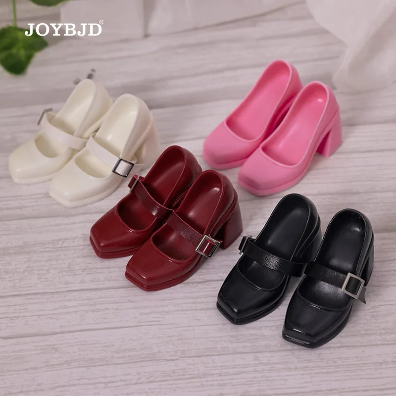 

JOYBJD Bjd Resin shoe 1/4 doll High Heels Girls Shoes With LDS Square Toe Cap Mary Jane Shoes Doll Accessories