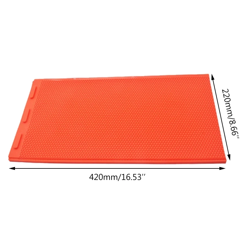 41XB Beeswax Foundation Silicone Press Sheet Molds 2 Pcs Beekeeping