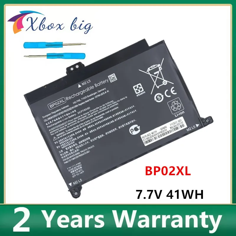Bp02xl Laptop Battery For Hp Pavilion Pc 15 15au 849909850 (f921