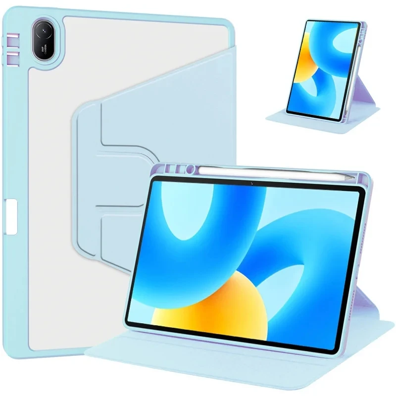 Acrylic Hard Tablet Case with Pen Holder