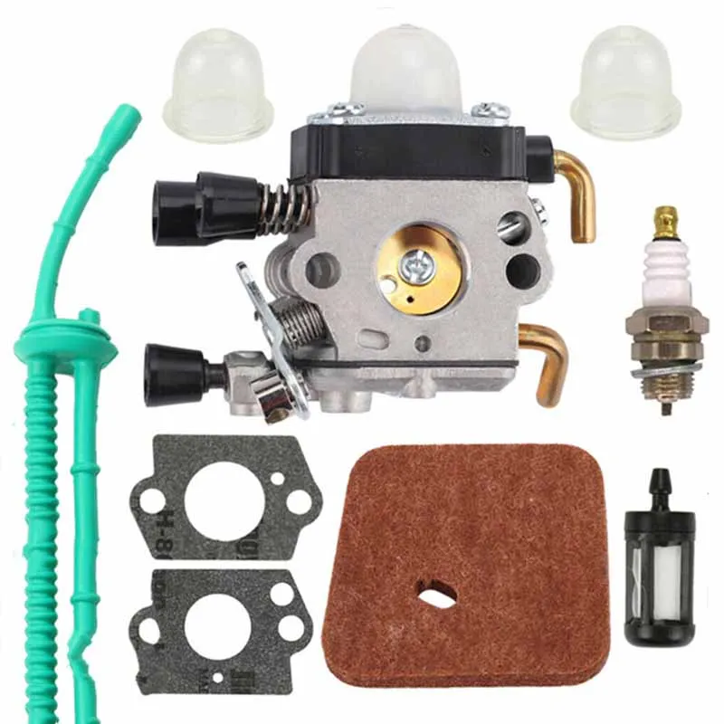 STIHL-FS45C-FS45L-FS55-C-FS55-T-FC55-KM55R-HL4-5-Carburetor-with-Air ...