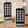 Infant Simulation Touch Screen Cell Phone Educational Toy, with Light Music, Gopher Early Education Learning Machine Sound Toy 1