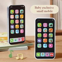 Infant Simulation Touch Screen Cell Phone Educational Toy, with Light Music, Gopher Early Education Learning Machine Sound Toy 1