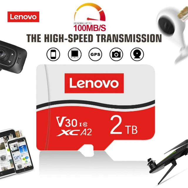 Lenovo Memory Card 128GB 256GB 512GB 1TB High Speed Flash Mini TF SD