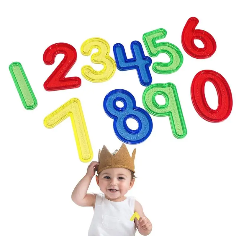 

Transparent Numbers Toy Learn Numbers Toy Mathematical Game For Kids Colorful Numbers Math Toy Montessori Counting Toys For